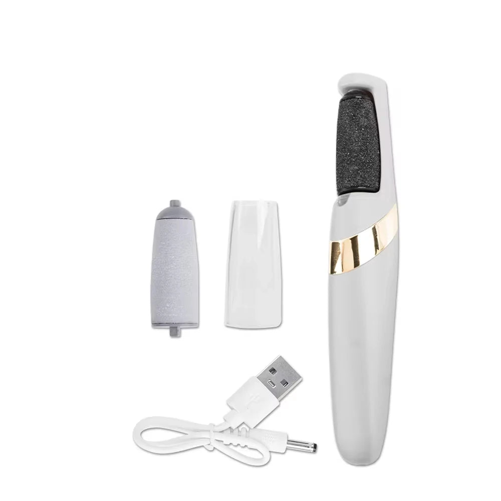 Cordless Rechargeable Electric Callus Remover, Foot File for Dry Coarse Skin Removal on Heels, for Women & Men
