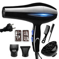 Hair Dryer 2200W Professional Powerful Hair Dryer Fast Heating Hots And Cold Adjustment Ionic Air Blow Dryer with Air Collecting