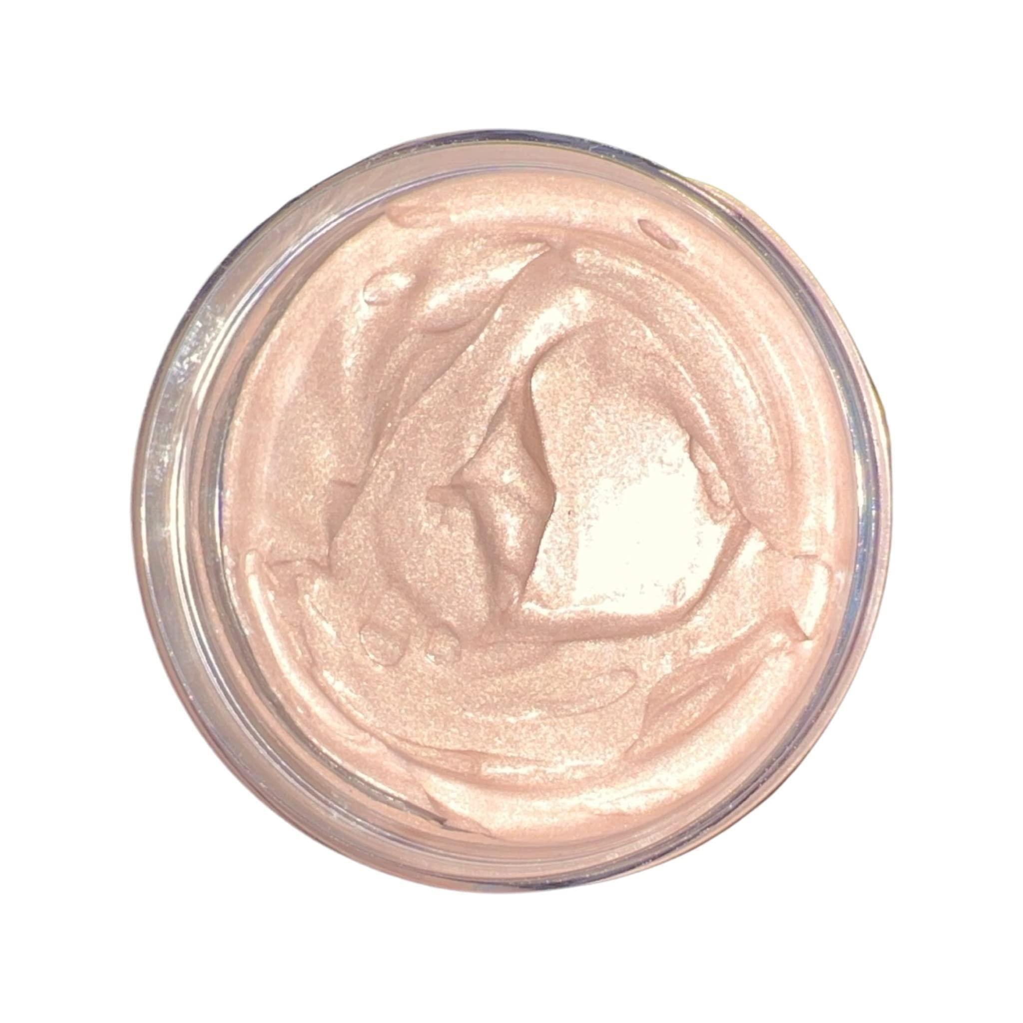 Rose Gold Subtle Level 1 Glow Organic Shimmer Body Butters Travel Size 2 oz