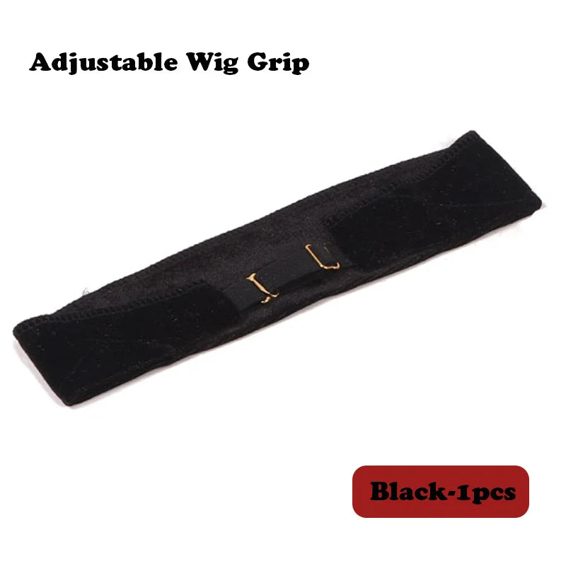 New Invisible Wig Hair Band Plussign Wig Grip Headband For Lace Frontal Wigs 1Pcs/Lot Nude Non-Slip Velvet Wig Band To Hold Wig