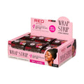 Red by Kiss Wrap Strips, Ultra Strong, 44 Strips, Black